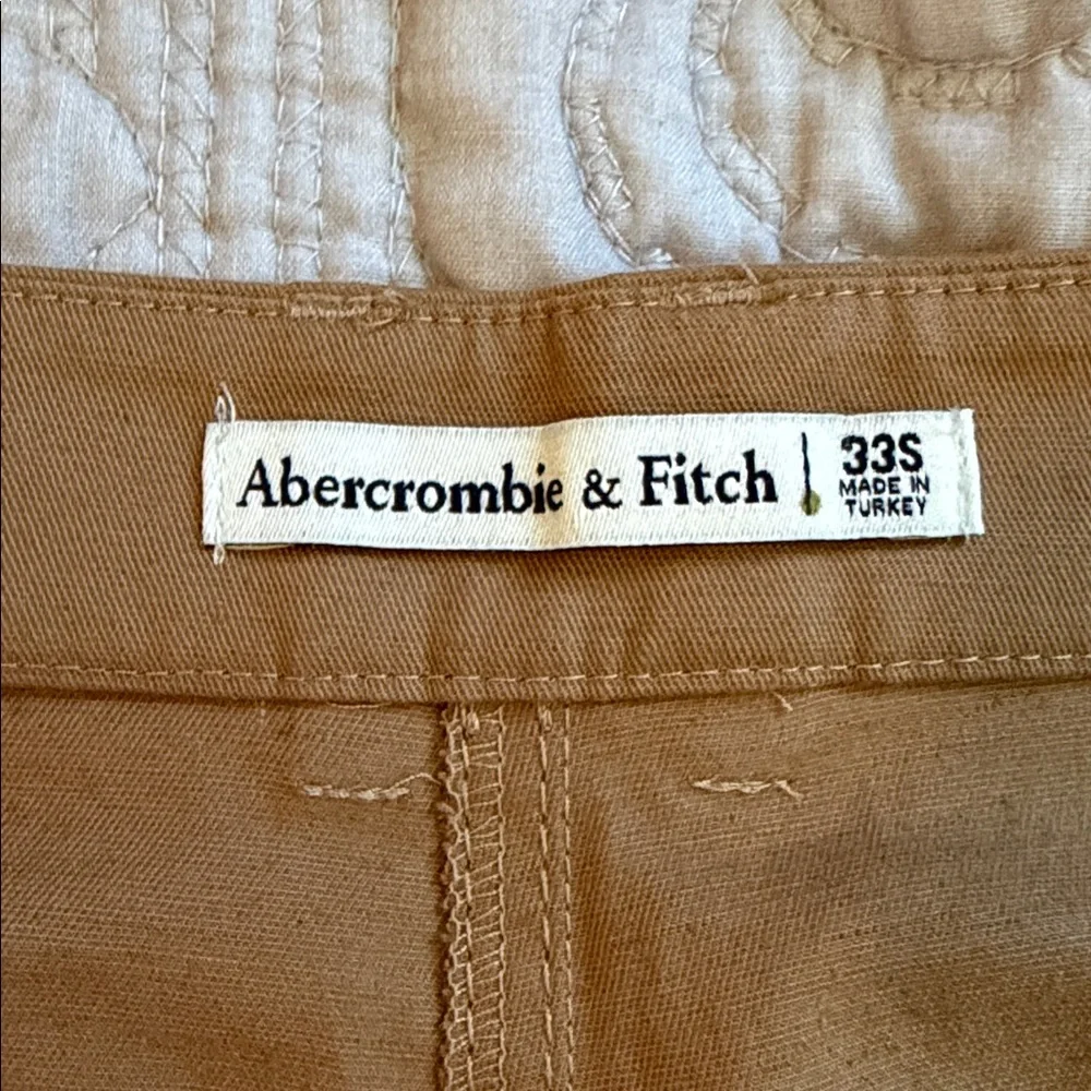 NWOT Abercrombie & Fitch Women’s Utility Tailored Wide Leg Pants Size 33 - Picture 5 of 9
